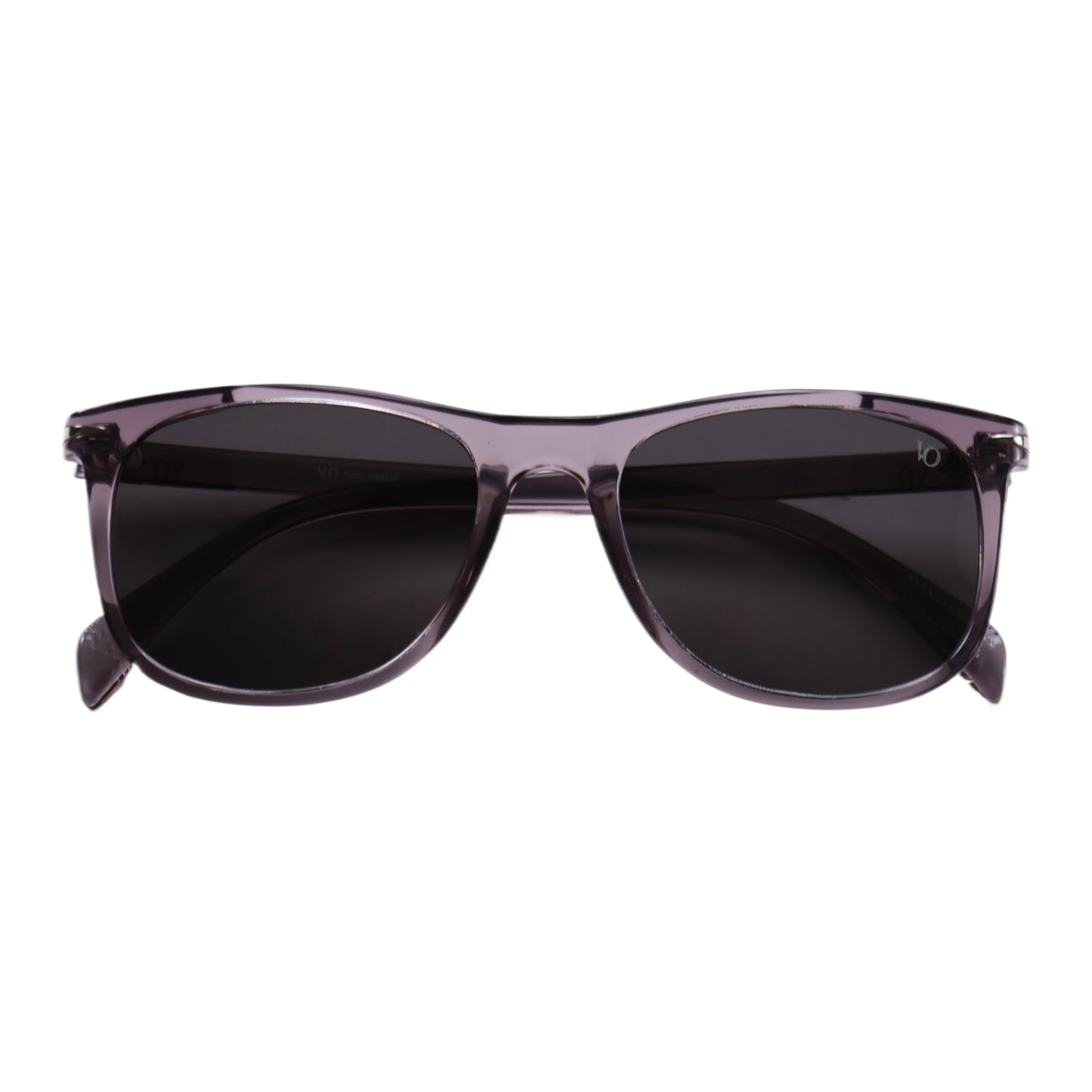 VO Rectangle Transparent Grey Unisex Sunglasses