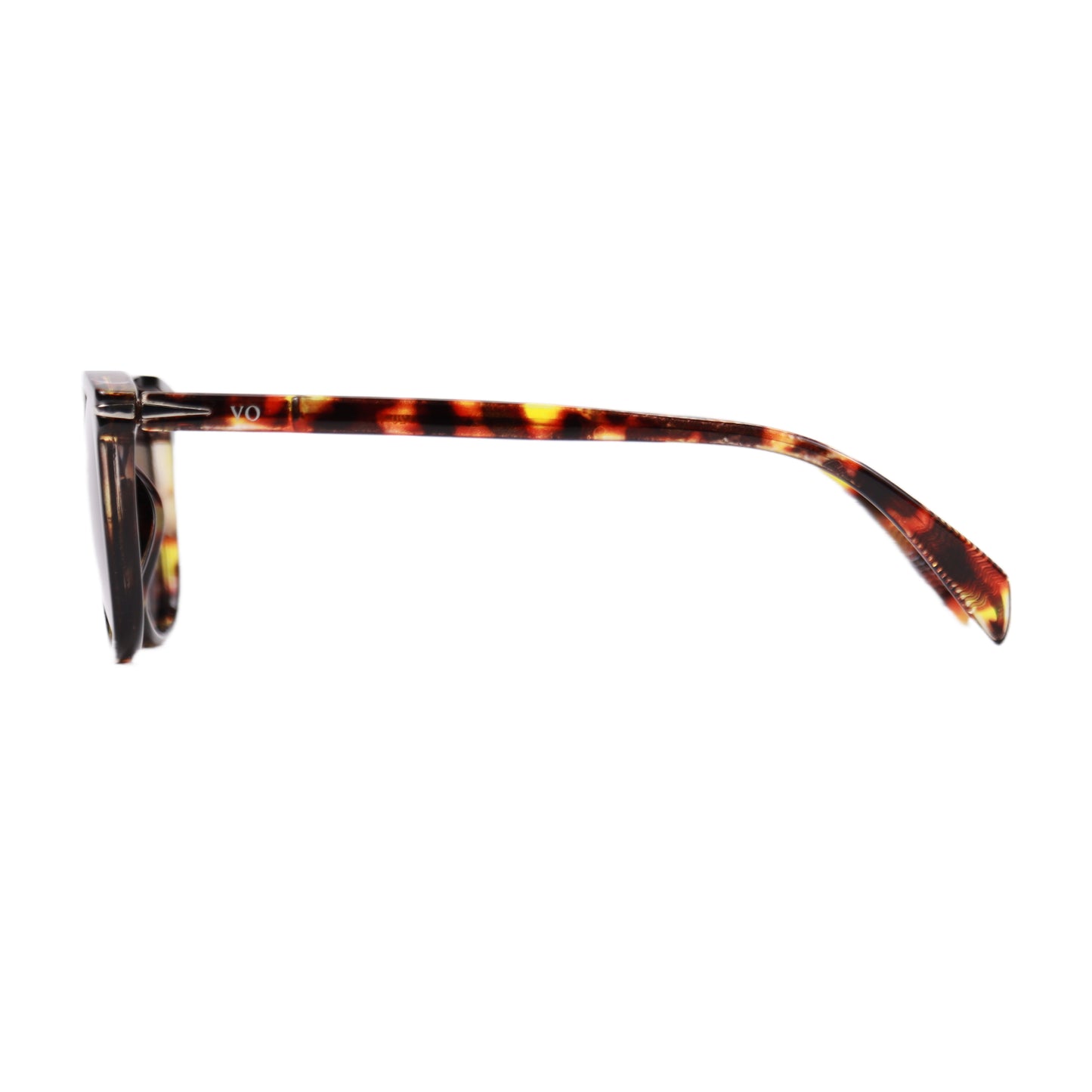 VO Rectangle Tortoise Gradient Unisex Polarized Sunglasses