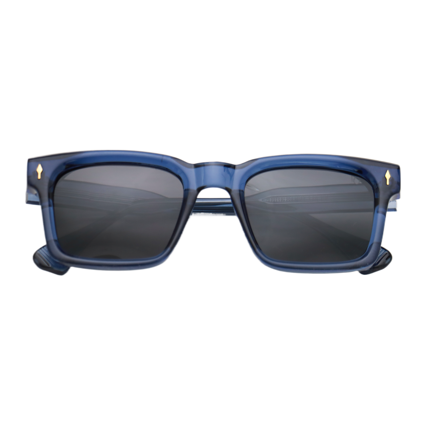 VO Rectangle Transparent Blue Unisex UV Protected Sunglasses