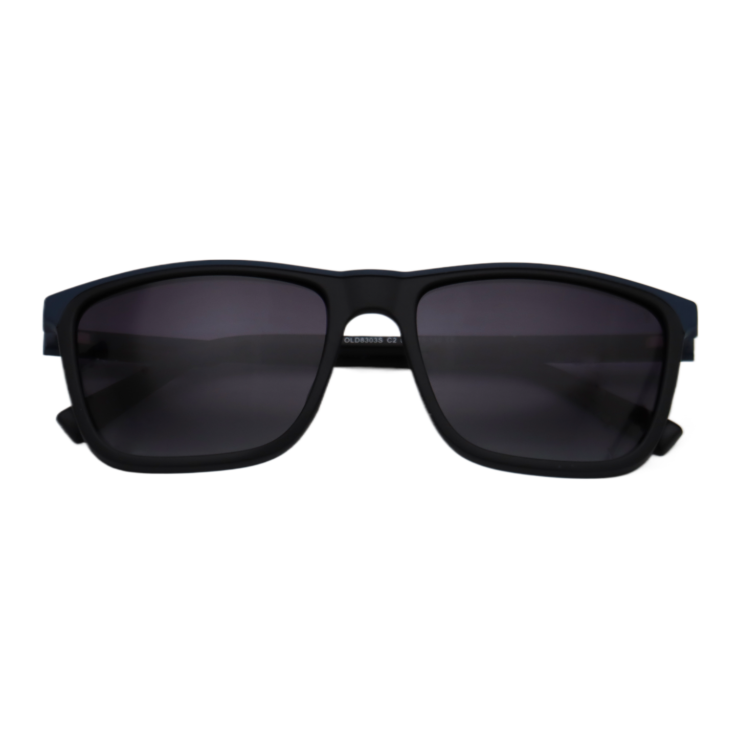 VO Square Blue - Black Rimless UV Protected Sunglasses