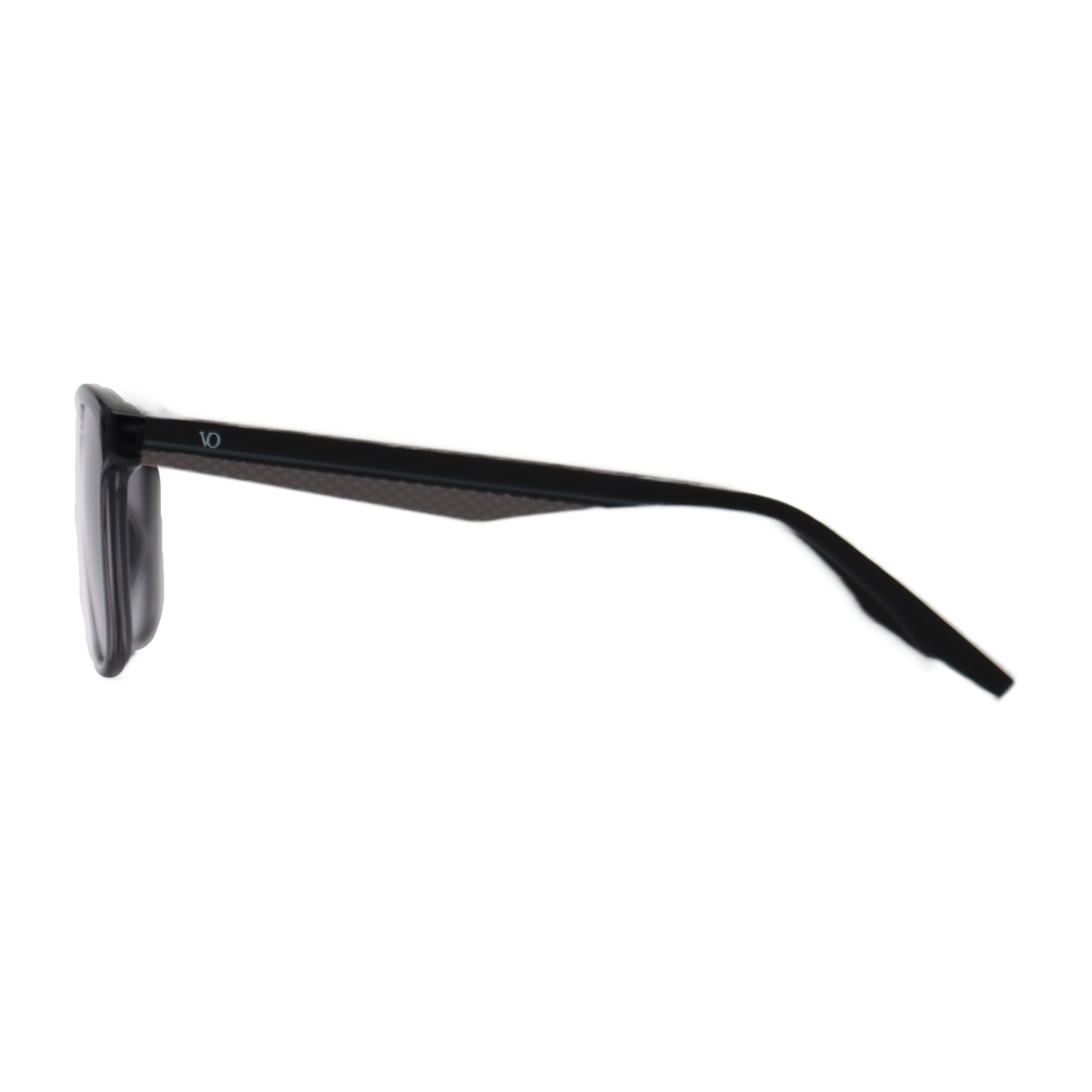 VO Rectangle Sleek Black - Grey Polarized Sunglasses