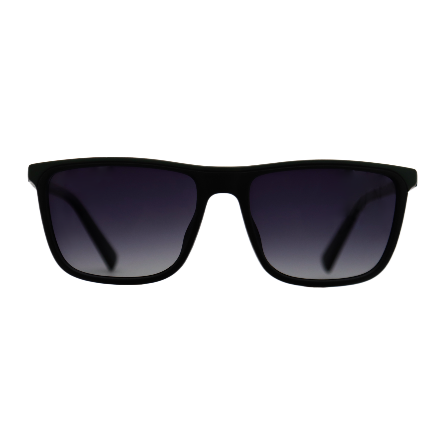 VO Square Black Gradient Rimless UV Protected Sunglasses