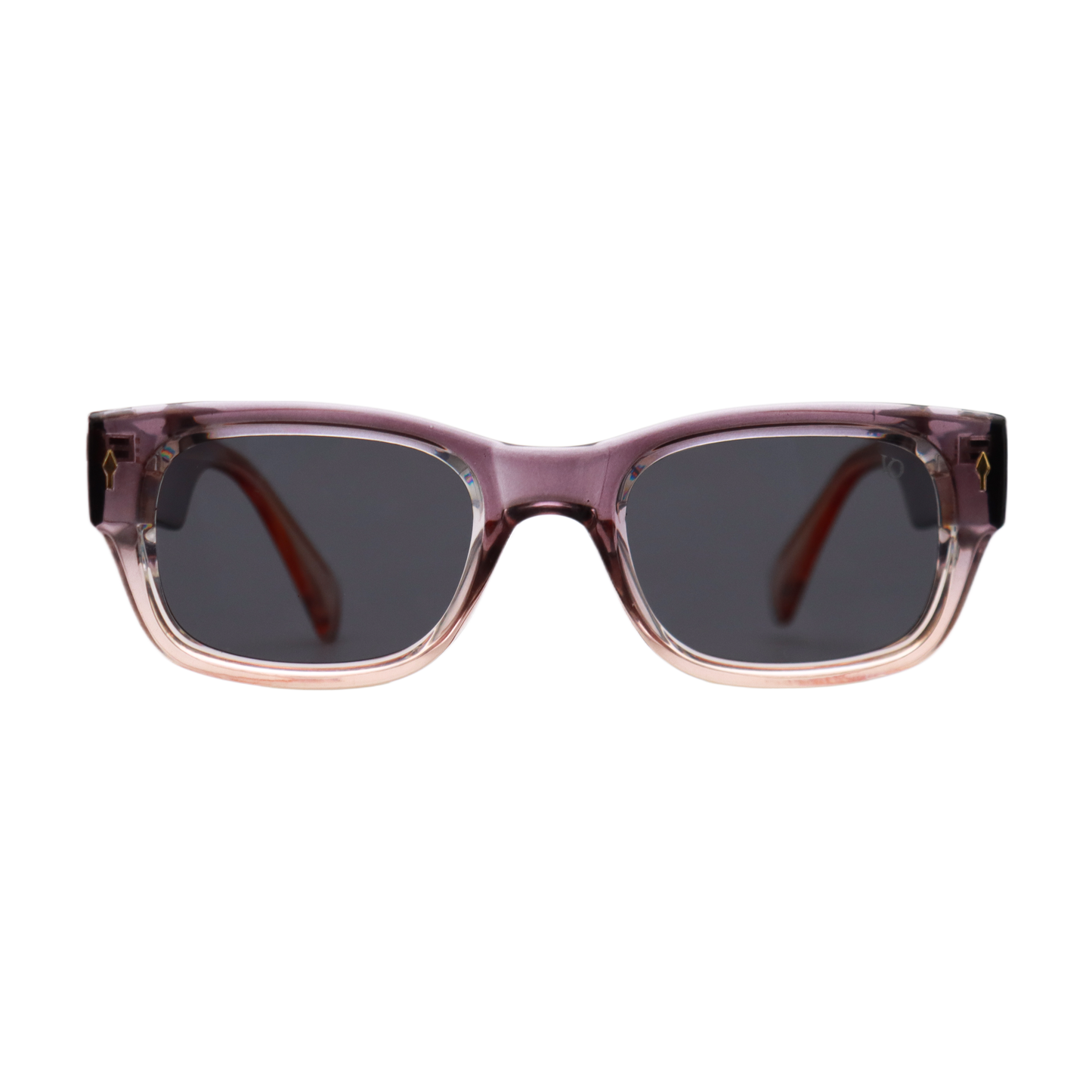 VO Rectangle Purple Acetate UV Protected Sunglasses