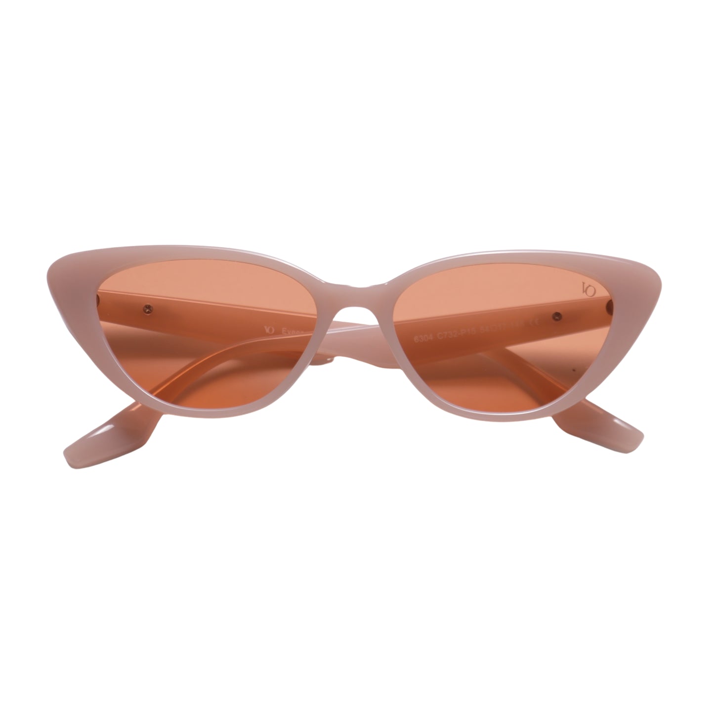 VO Cateye Light Pink Full Rim Sunglasses