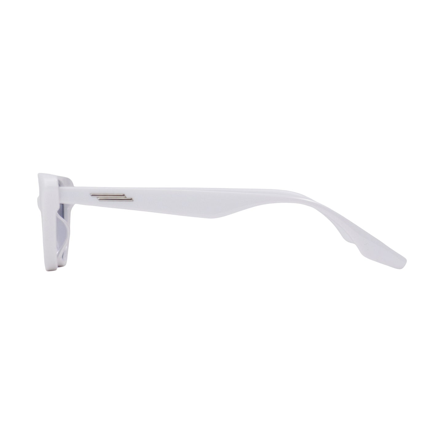 VO Cateye Frosted White Sunglasses