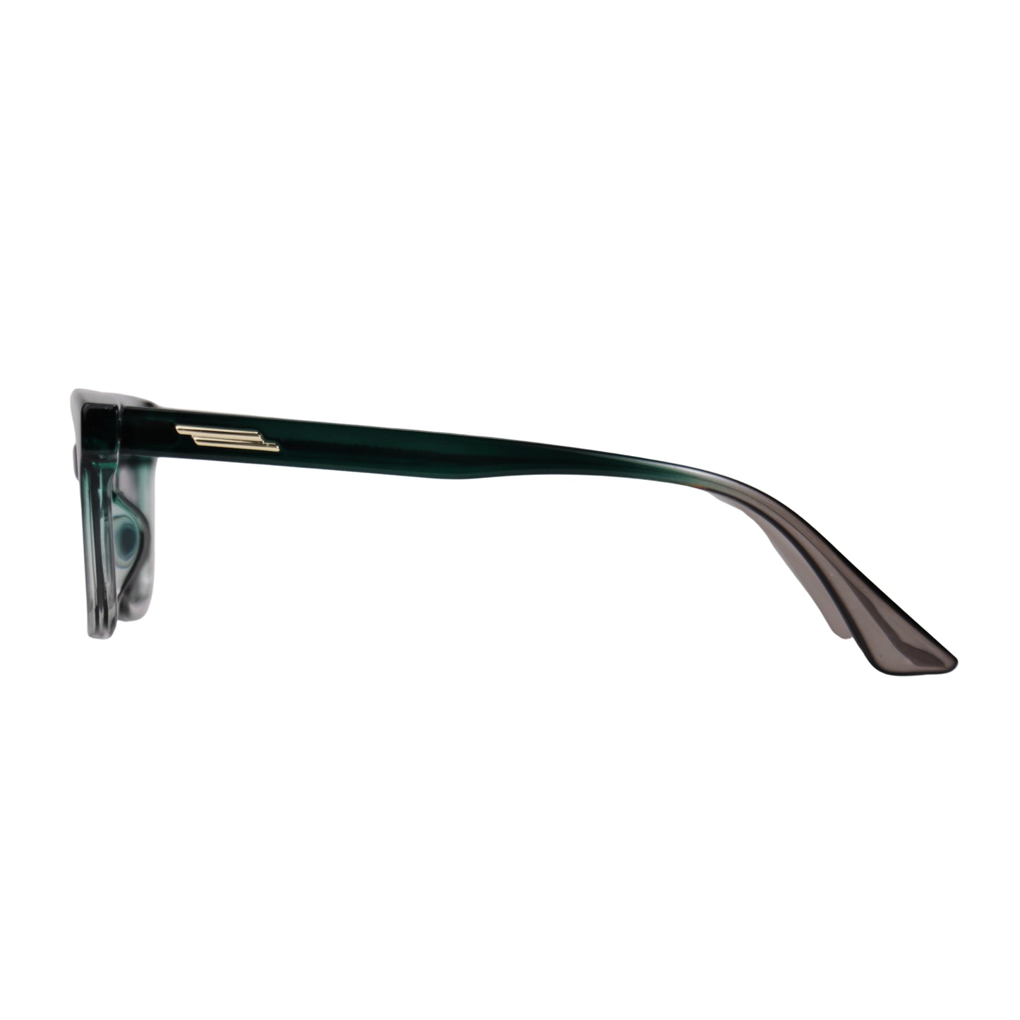 VO Rectangle Crystal Green UV Protected Sunglasses