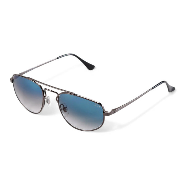 Aviator Blue Gradient Unisex Sunglasses - Stylish Design VO  display picture 1