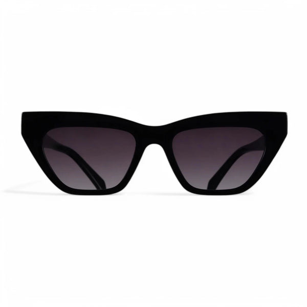 VO Cateye Black Gradient Full Rim Sunglasses - VO 11075P C1