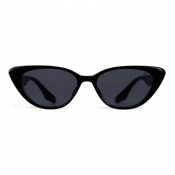 VO Cateye Bold Black Polarized Sunglasses - VO 6304 C01 – VO  display picture 2