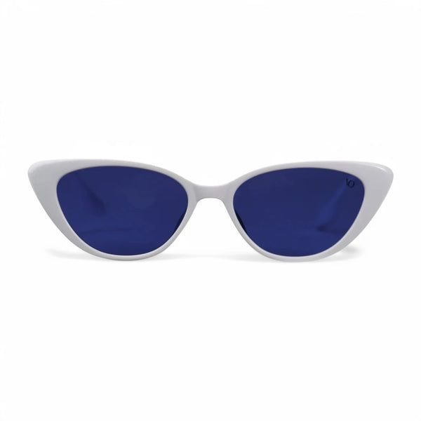 VO Cateye Frosted White Sunglasses - VO 6304 C89