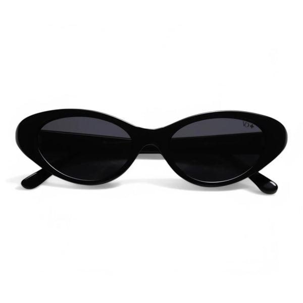 VO Cateye Sleek Black Retro Sunglasses - VO 29072 C1 – VO  display picture 1