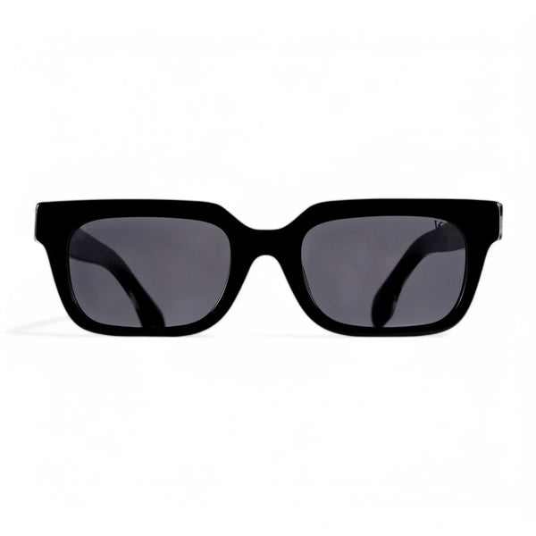 VO Rectangle Black Metal Polarized Sunglasses- VO LT1094 C1