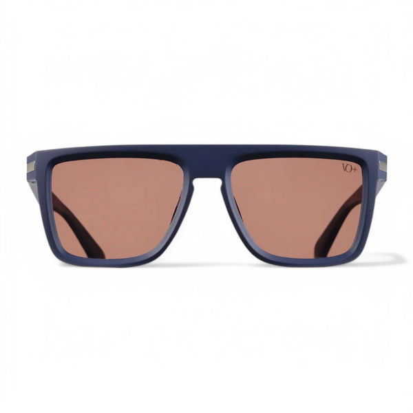 VO Rectangle Navy Blue UV Protected Sunglasses - VO TR7335 C247