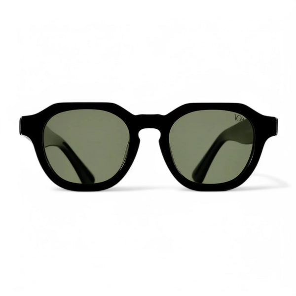 VO Square Matte Black UV Protected Unisex Sunglasses - VO LT1093 C1
