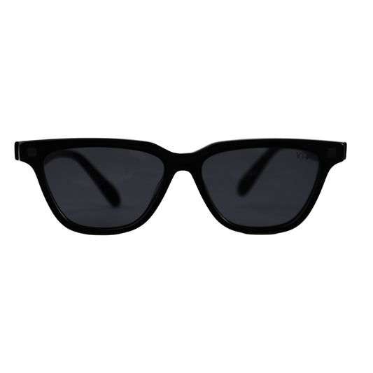 VO Rectangle Black - Silver Unisex UV Protected Sunglasses