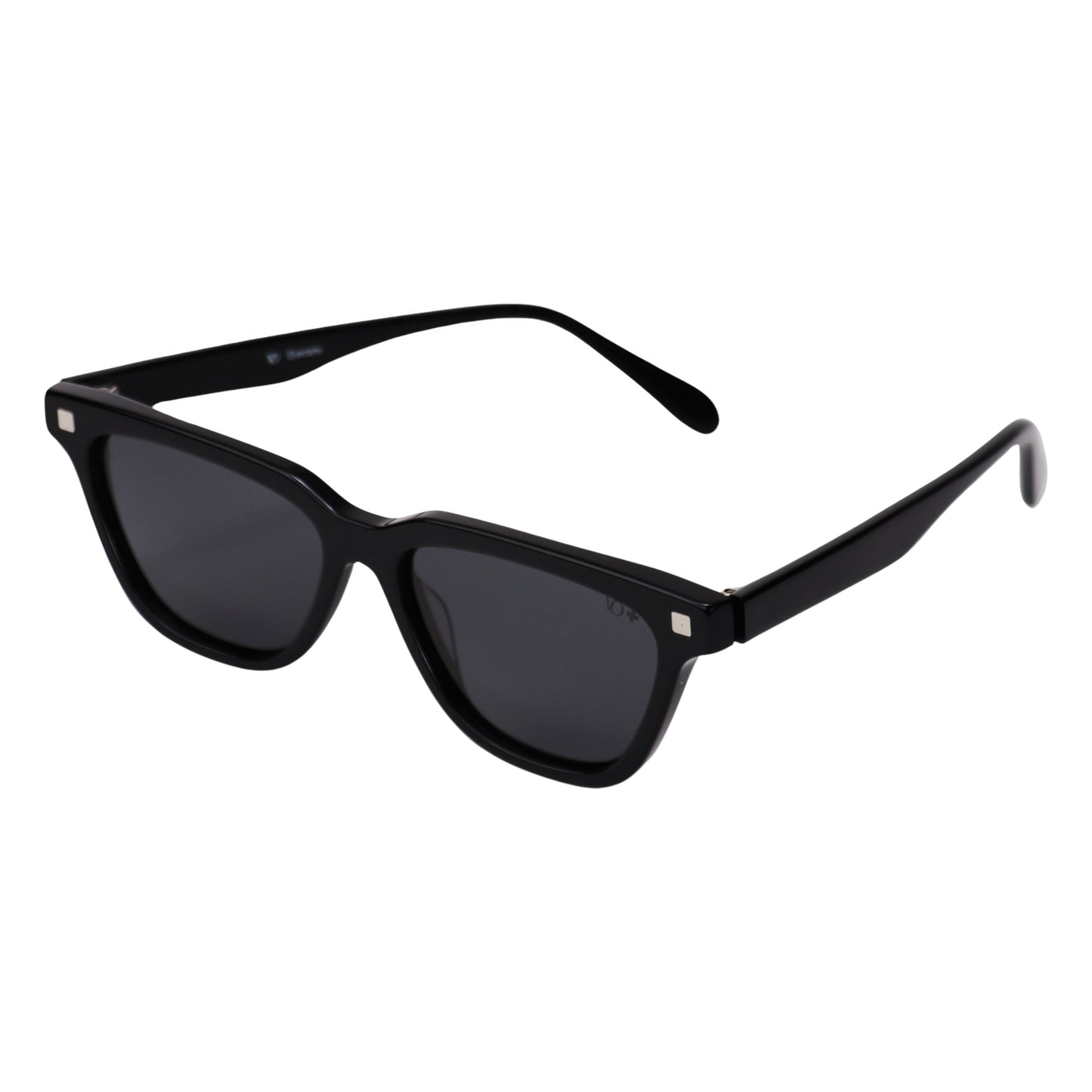 VO Rectangle Black - Silver Unisex UV Protected Sunglasses