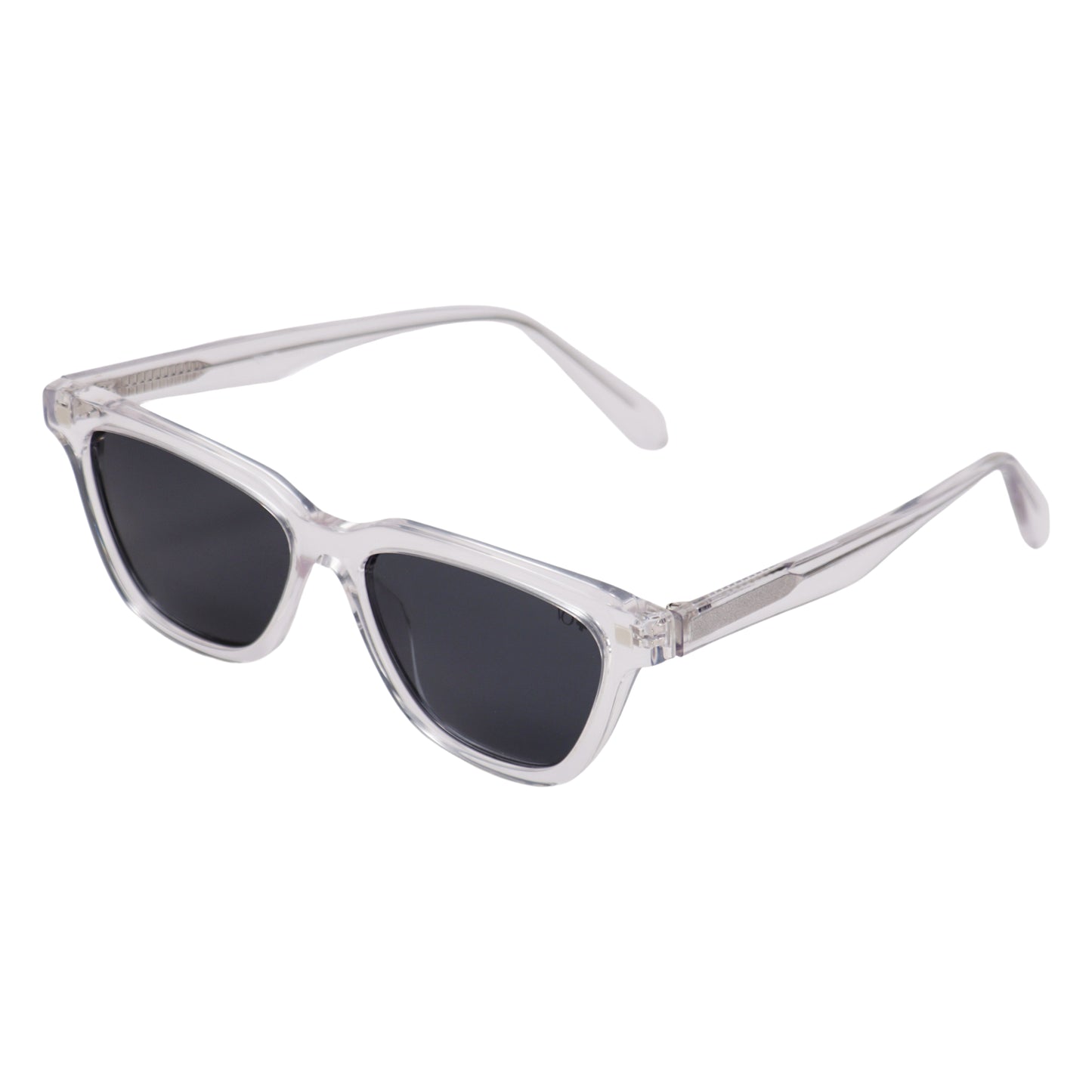 VO Rectangle  Silver Toned Unisex UV Protected Sunglasses