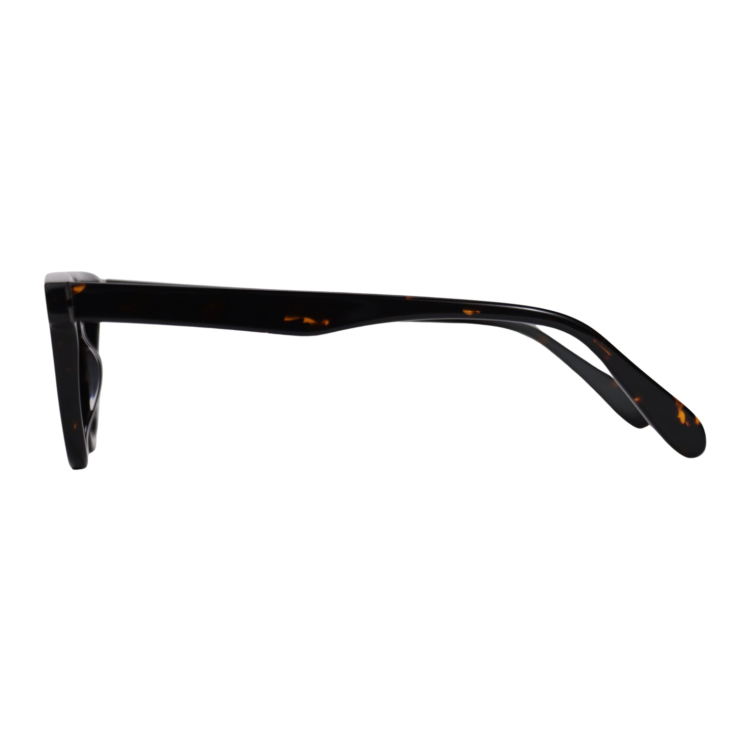 VO Rectangle Black Tortoise Unisex Polarized Sunglasses